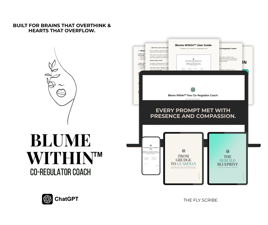 blume within co-regulator coach kit / the fly scribe